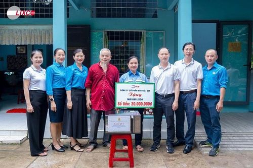 Trao mái ấm - gửi trọn yêu thương đến người lao động LIXCO