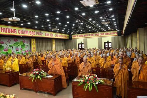 Hải Phòng: Trang nghiêm Lễ tác pháp Tự tứ tại trường hạ chùa Nam Hải kết thúc mùa hậu An cư kiết hạ