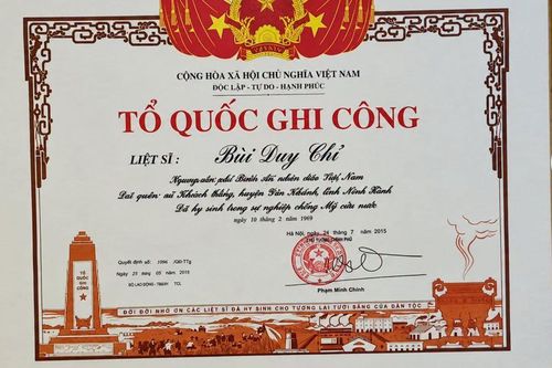 Hồ sơ 105/2026: Lá thư viết sau ngày hy sinh của liệt sĩ Bùi Duy Chỉ