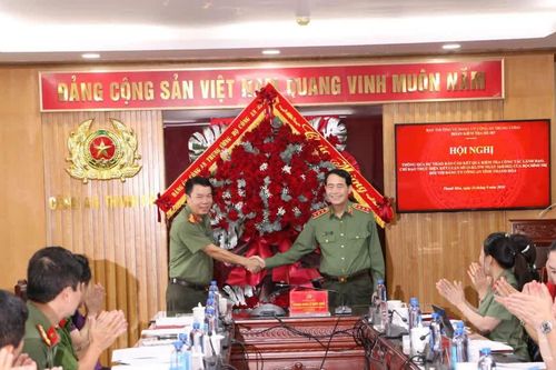 Thông qua Dự thảo báo cáo kết quả kiểm tra đối với Đảng ủy Công an Thanh Hóa