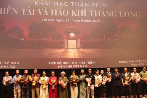 Tuần phim 'Hiền tài và hào khí Thăng Long'