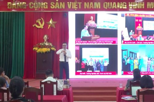 Xã Minh Châu tập huấn nghiệp vụ tư vấn hướng nghiệp