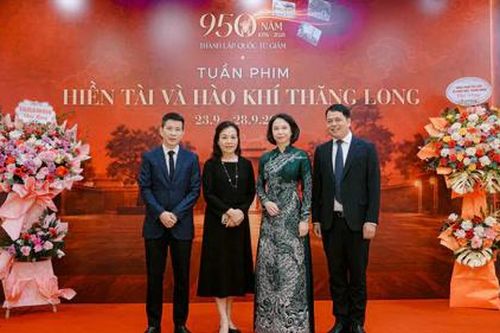 Khai mạc Tuần phim “Hiền tài và hào khí Thăng Long”