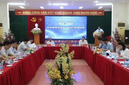 Hội thảo phát huy hiệu quả giải pháp Hội thi Sáng tạo Kỹ thuật tỉnh