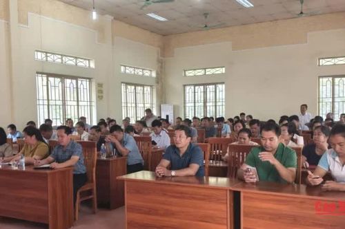 114 bí thư chi bộ, cấp ủy viên cơ sở xã Trường Hà được bồi dưỡng nghiệp vụ công tác Đảng