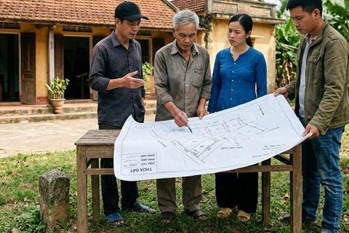 Chia đất thừa kế không có di chúc, con nuôi có được hưởng như con ruột không?