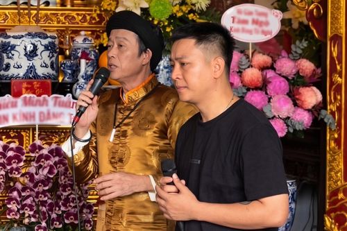 Hoài Lâm hiếm hoi đứng chung sân khấu, hội ngộ cha nuôi Hoài Linh