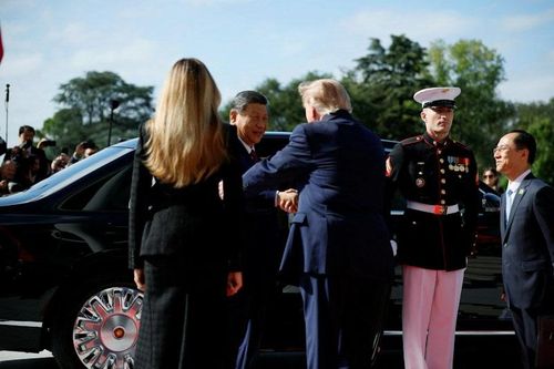 Video Tổng thống Donald Trump đón tiếp Chủ tịch Tập Cận Bình tại Nhà Trắng