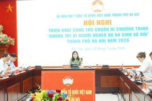 Hà Nội chuẩn bị tổ chức Chương trình 'Chung tay vì người nghèo và an sinh xã hội' năm 2026