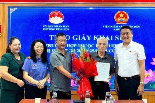Phường Kim Liên: Chủ động gỡ 'điểm nghẽn', bảo đảm quyền nhân thân cho người dân