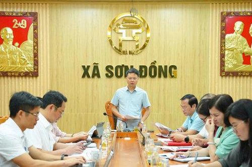 Xã Sơn Đồng họp rút kinh nghiệm từ vụ cháy xưởng đêm 23-9
