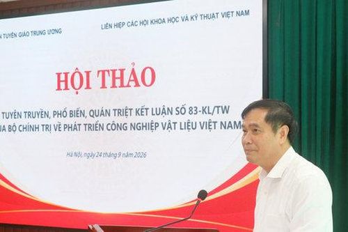 Phát triển công nghiệp vật liệu để nâng cao năng lực tự chủ chiến lược