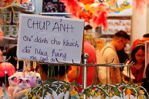 Vì sao tiểu thương Hàng Mã treo biển 'chỉ khách mua hàng chụp ảnh'
