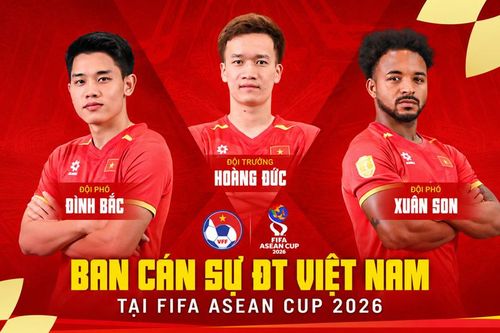 Đội tuyển Việt Nam có ban cán sự mới tại FIFA ASEAN Cup 2026
