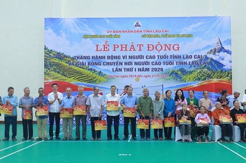 Lào Cai phát động Tháng hành động vì Người cao tuổi năm 2026