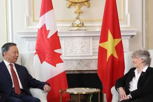 Tổng Bí thư, Chủ tịch nước Tô Lâm hội kiến Toàn quyền Canada Louise Arbour