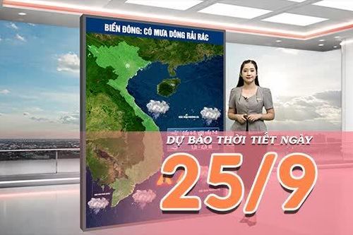 [Video] Dự báo thời tiết ngày 25/9/2026: Mưa lớn tại Trung Bộ, cục bộ có thể mưa trên 150mm