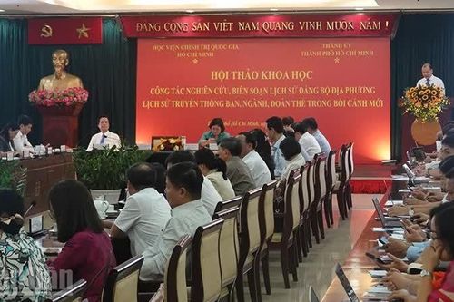 Tiếp tục nâng cao hiệu quả công tác lịch sử Đảng trong bối cảnh mới
