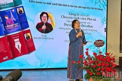 Nhà giáo, nhà thơ Nguyễn Thị Mỹ Dung ra mắt ba tác phẩm mới ở tuổi 88