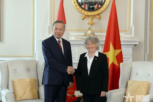 Tổng Bí thư, Chủ tịch nước Tô Lâm hội kiến Toàn quyền Canada Louise Arbour