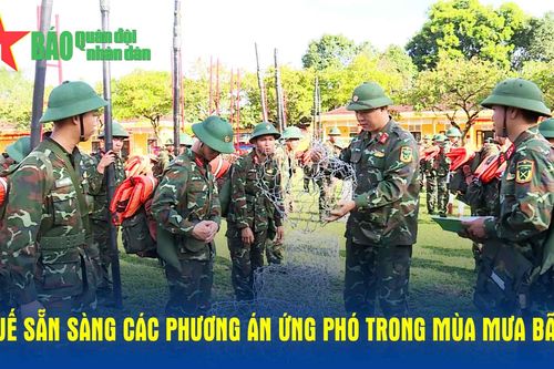 Huế sẵn sàng các phương án ứng phó trong mùa mưa bão