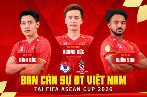 Quang Hải vắng mặt, ai là đội trưởng của đội tuyển Việt Nam tại FIFA ASEAN Cup 2026?
