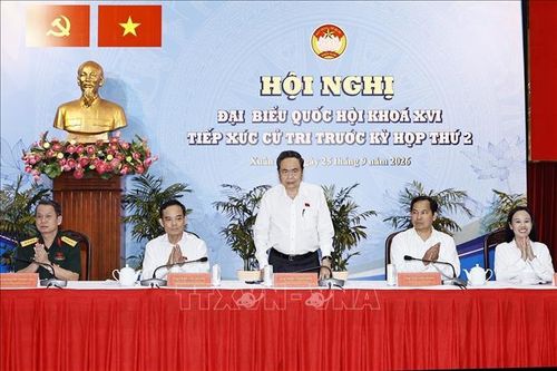 Chủ tịch Quốc hội Trần Thanh Mẫn: Lấy người dân làm trung tâm để giải quyết mọi vấn đề ở cơ sở