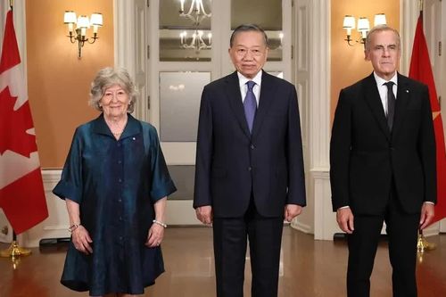 Toàn quyền Canada chủ trì chiêu đãi trọng thể Tổng Bí thư, Chủ tịch nước Tô Lâm