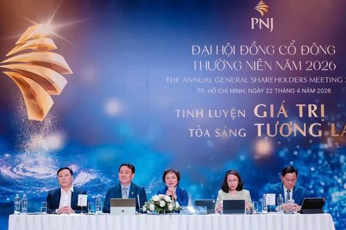 PNJ đề xuất điều chỉnh kế hoạch kinh doanh năm 2026