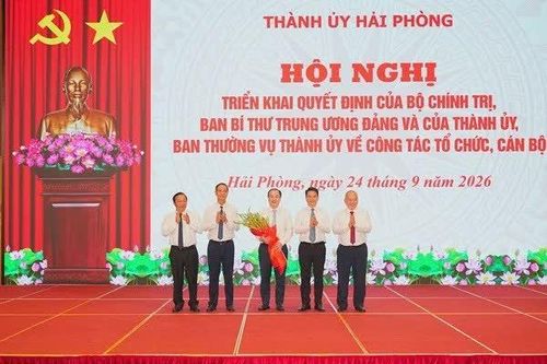 Hải Phòng triển khai quyết định của Bộ Chính trị, Ban Bí thư về công tác cán bộ