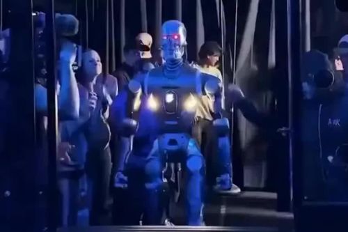 Robot hình người lần đầu bước vào lồng đấu với người