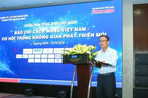 Nhà báo Nguyễn Đức Lợi: Báo chí cần nắm bắt cơ hội trong không gian phát triển mới