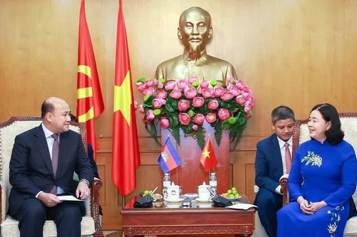 Việt Nam và Campuchia đẩy mạnh hợp tác, giao lưu thanh niên