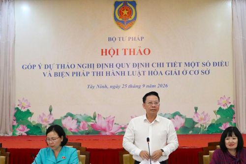 Hoàn thiện quy định, nâng cao hiệu quả hòa giải ở cơ sở