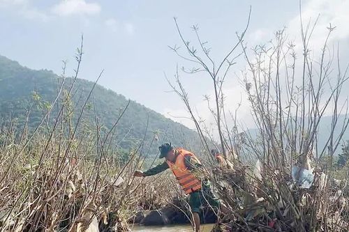 Nam thanh niên rơi xuống sông mất tích khi qua cầu phao ở Sơn La