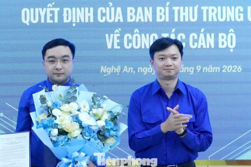 Anh Hồ Phúc Hải làm Bí thư Tỉnh Đoàn Nghệ An