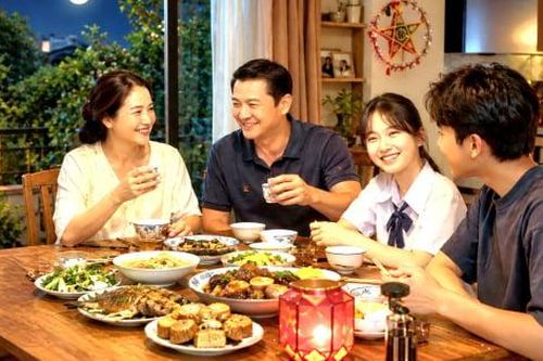 Những khoảng lặng dưới ánh trăng rằm: Bữa cơm gắn kết những yêu thương