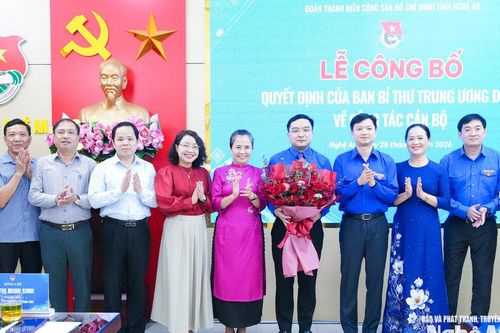 Đồng chí Hồ Phúc Hải giữ chức Bí thư Tỉnh đoàn Nghệ An