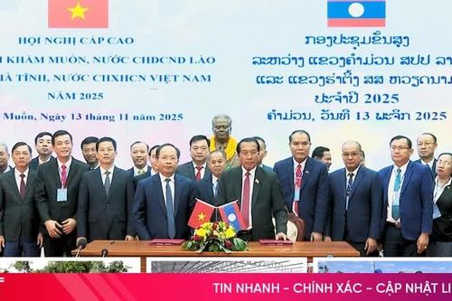 Hà Tĩnh - Khăm Muồn: Chung đường biên, bền tình hữu nghị