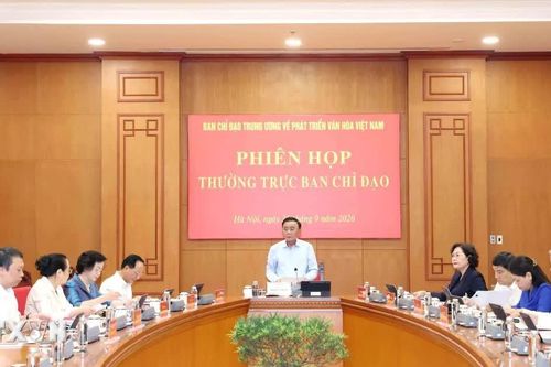 Thường trực Ban Bí thư Trần Cẩm Tú chủ trì Phiên họp Thường trực Ban Chỉ đạo Trung ương về phát triển văn hóa