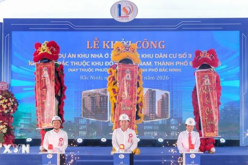 Bắc Ninh khởi công dự án nhà ở xã hội vốn gần 806 tỷ đồng