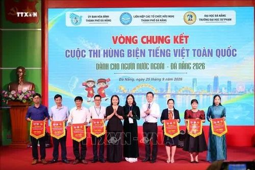 Tiếng Việt trở thành cầu nối giao lưu, hữu nghị với bạn bè quốc tế