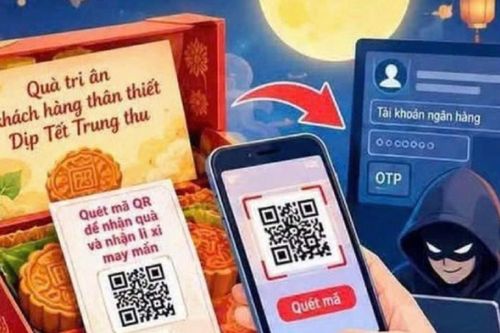 Cảnh giác thủ đoạn tặng quà Trung thu, dụ quét mã QR để lừa đảo