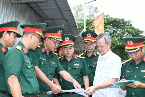 Khảo sát vị trí xây dựng, di dời chốt Dân quân thường trực biên giới