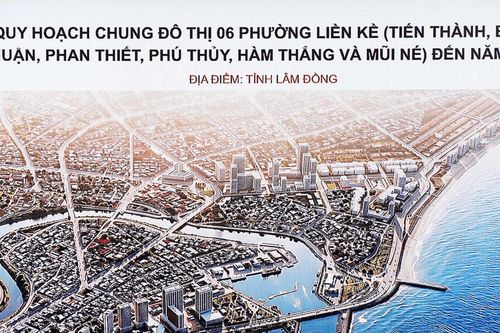 Phan Thiết định hướng đô thị đa cực đến năm 2050