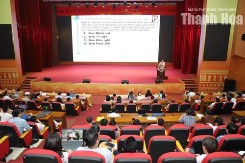 Nâng cao chất lượng tiếp công dân, giải quyết khiếu nại, tố cáo