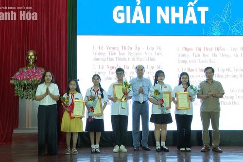 Trao giải Cuộc thi “Đại sứ Văn hóa đọc” tỉnh Thanh Hóa năm 2026