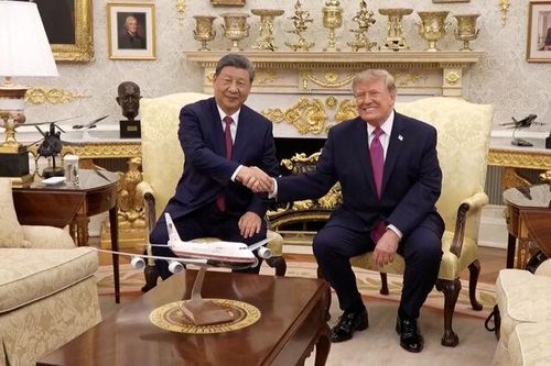 Tổng thống Mỹ hội đàm với Chủ tịch Trung Quốc tại Nhà Trắng