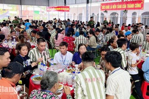 Trại giam Định Thành tổ chức Hội nghị Gia đình phạm nhân