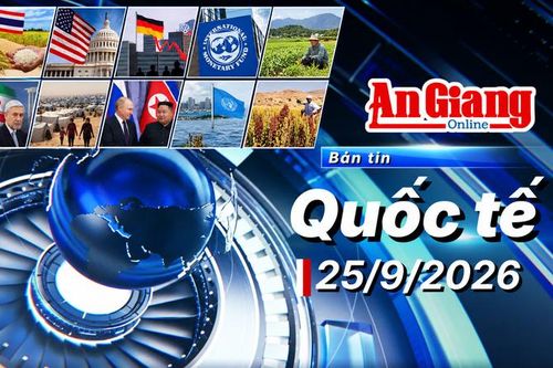 Bản tin quốc tế 25-9: Nóng chuyện Iran, gạo và kinh tế toàn cầu